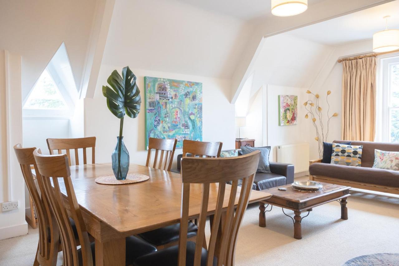 דירות Spacious 3Br Victorian Cheltenham Loft Flat In Cotswolds - Free Parking מראה חיצוני תמונה